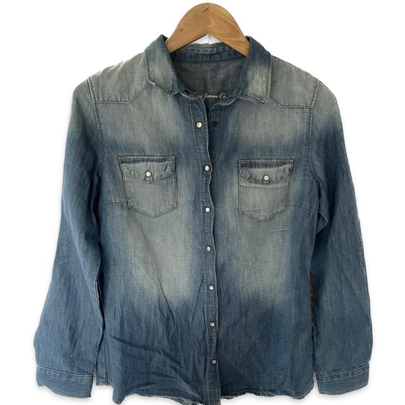 NWT Mavi Women’s Denim Shirt Size S - Picture 1 of 5